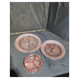 Pink Depression Glass 'Miss American' Pattern