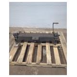manual sheet metal bar folder or bending brake.