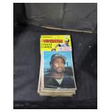 MLB superstars baseball cards lot.