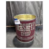 Vintage Hersey Syrup Can