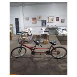 Caddie Up Bicycle For Two