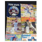 Vintage Baseball Digest books lot.