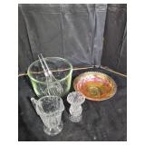 Glassware Lot with Whisk - Qty 6