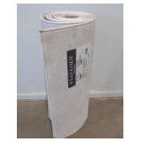 Cream ivory carpet 2 ft wide by 12 ft Length.