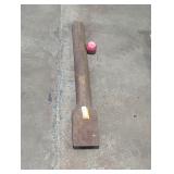 vintage steel stone setting chisel or,