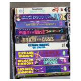 Workout VHS tapes lot.