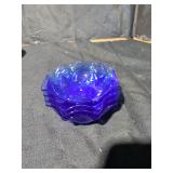 Matching Blue Glass Bowls