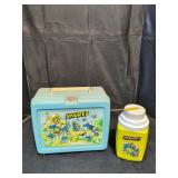 Vintage Smurf Lunchbox and Thermos