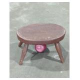 Small wooden step stool.