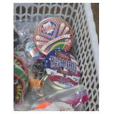 Misc. Pins crate lot.