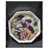 The 3 stooges collectible plate.