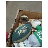 Misc. Sports trinkets and more box lot.