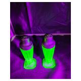 Uranium Salt and Pepper Shakers