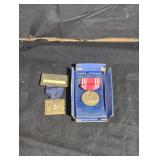 Duo of Vintage military medals lot.