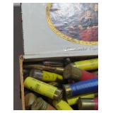 Shut gun shells and more box lot.