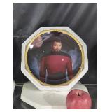 Star Trek collectible plate.