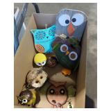 Owl Decor Box Lot