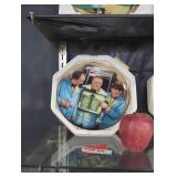 The Three stooges collectible plate.