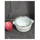 Pyrex dish with lid.