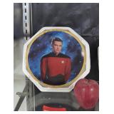 Star Trek collectible plate.