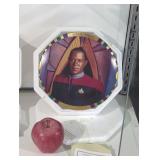 Star Trek collectible plate.