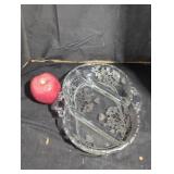 vintage divided relish dish.