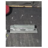 Train models and a die cast train part.