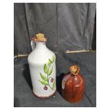 Vintage Ceramic Syrup Jugs - Qty 2