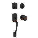 Henley Handleset with Maven Knob, Matte Black