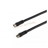 100 ft. Black 18-Gauge RG6 Quad Coaxial Cable