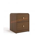 Storkcraft Next Santos Nightstand - Hazelnut