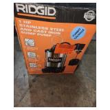Ridgid Sump Pump