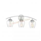 24 in. Bath Vanity Light, 3-Light