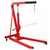 Red Steel 1500 lb Folding Engine Hoist