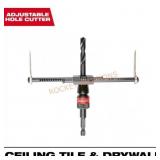Milwaukee 2" 7" Adjustable Hole Saw Cutter