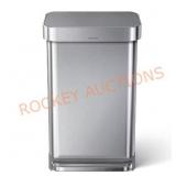 simplehuman 45L Rectangular Trash Can