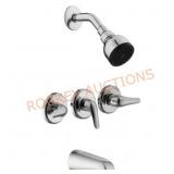 Glacier Bay Aragon 3-Handle Shower Faucet