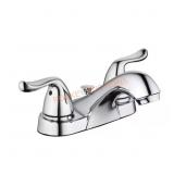Constructor 4-in Centerset Faucet, Chrome