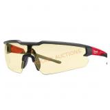 Milwaukee Anti-Scratch Safety Glasses, Yellow