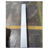 39" Vinyl White Mailbox Post Cover