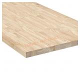 Unfinished Hevea Block Countertop