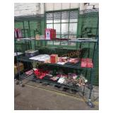 Rack Lot Assorted Christmas Items (Rack excluded)