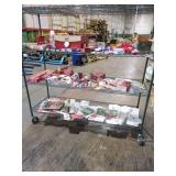 Rack Lot Assorted Christmas Items (Rack excluded)