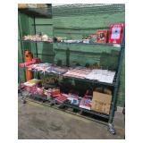 Rack Lot Assorted Christmas Items (Rack excluded)