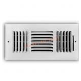 Everbilt 10x4 in. 3-Way Register White