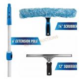 Unger Pro Kit: Scrubber, Squeegee, Pole