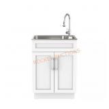Glacier Bay 24" Drop-In Laundry Sink & Faucet