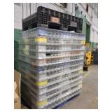 Skid Lot Of Plastic Pallets 12XBID