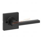 Kwikset Casey Square Lever Matte Black