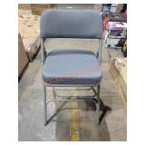 Double Hinged Fabric Metal Folding Chair
